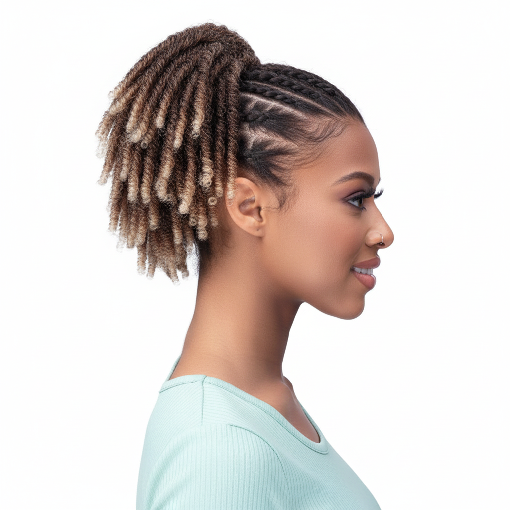 Bobbi Boss Miss Origin Tress Up Human Hair Blend Drawstring Ponytail - MOD038 SOUL LOCS
