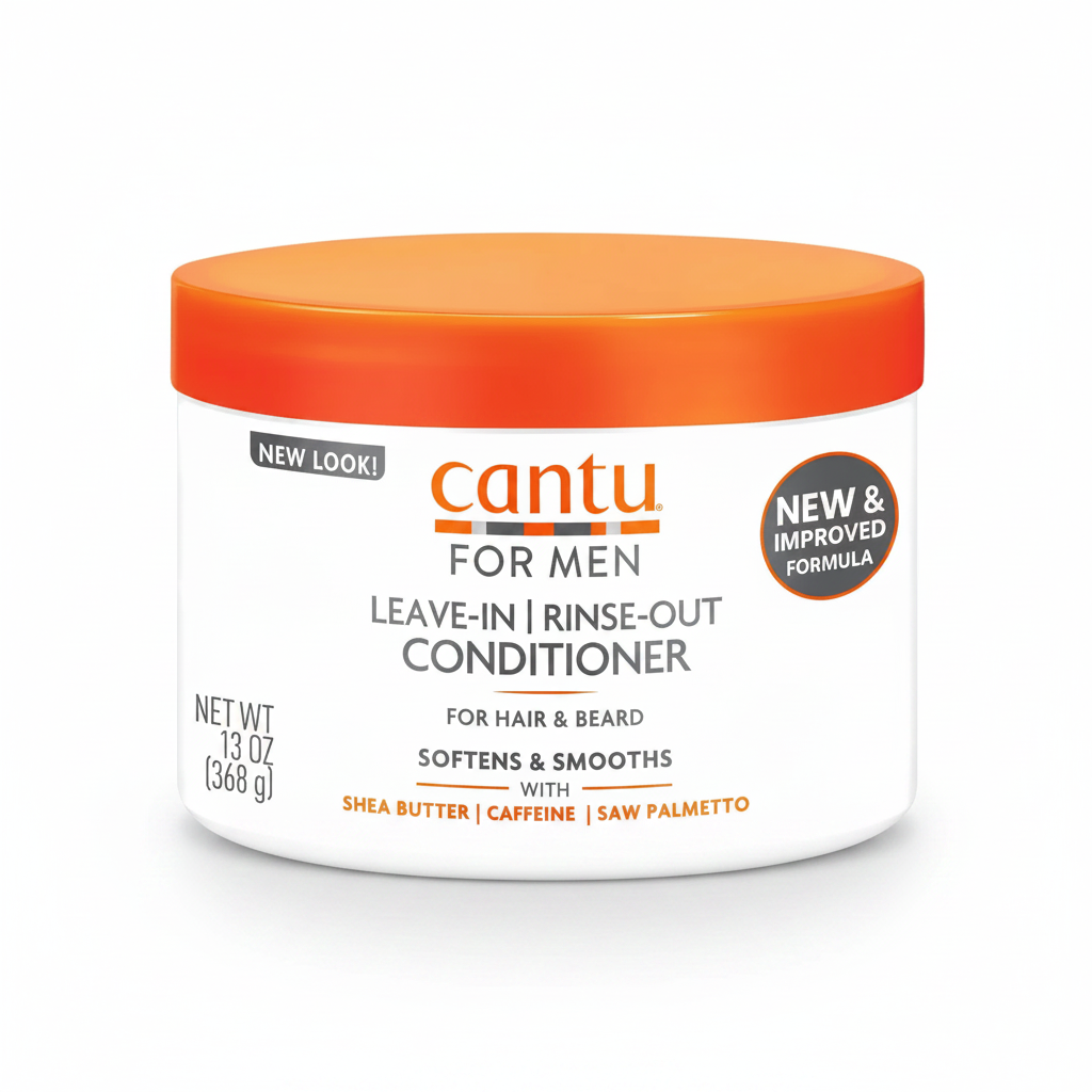 Cantu For Men Leave-In Rinse-Out Conditioner