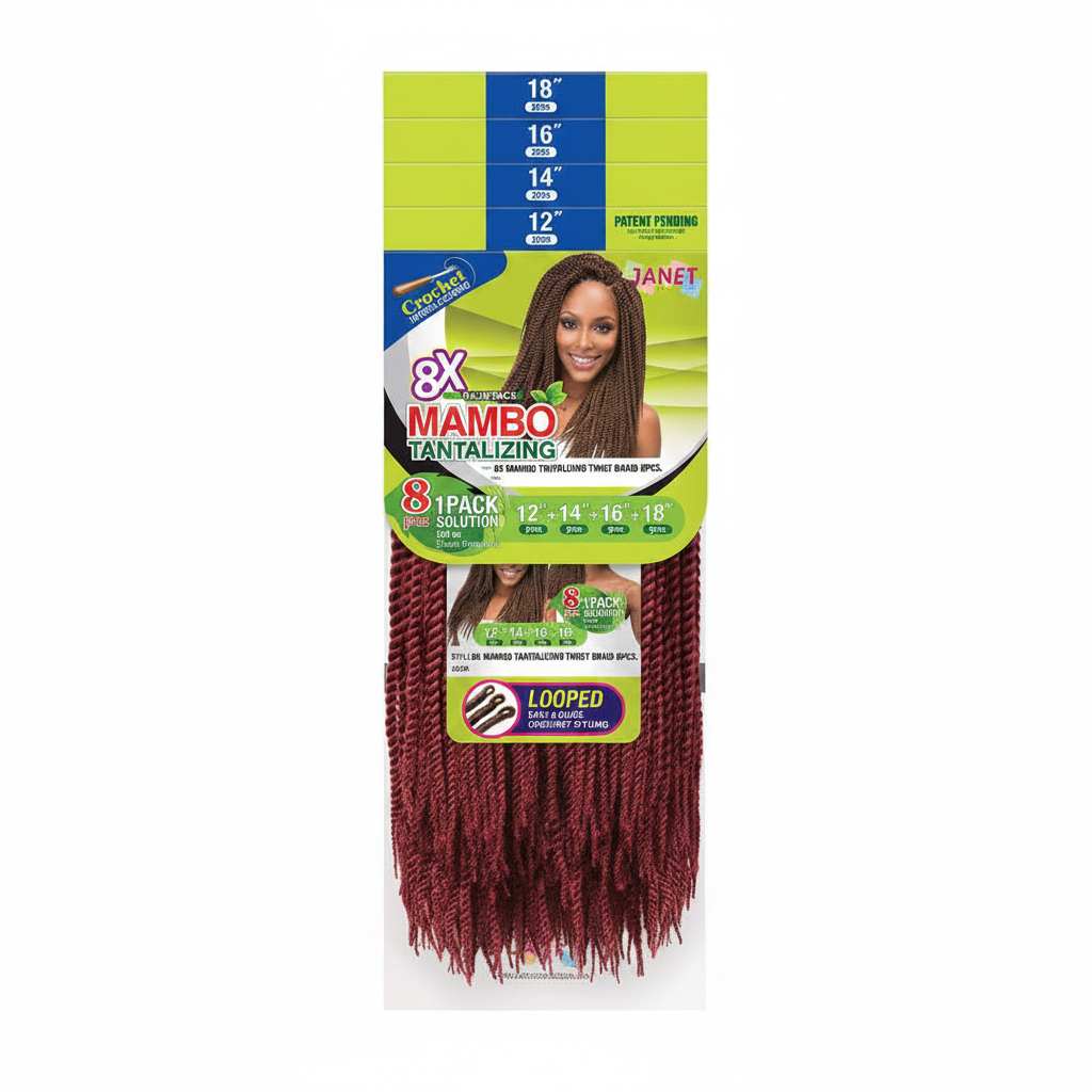 8X Mambo Tantalizing Twist - Packaging