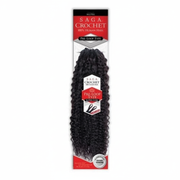 Saga Human Hair Crochet Braids Pre Loop Type - SUPER CURL 16