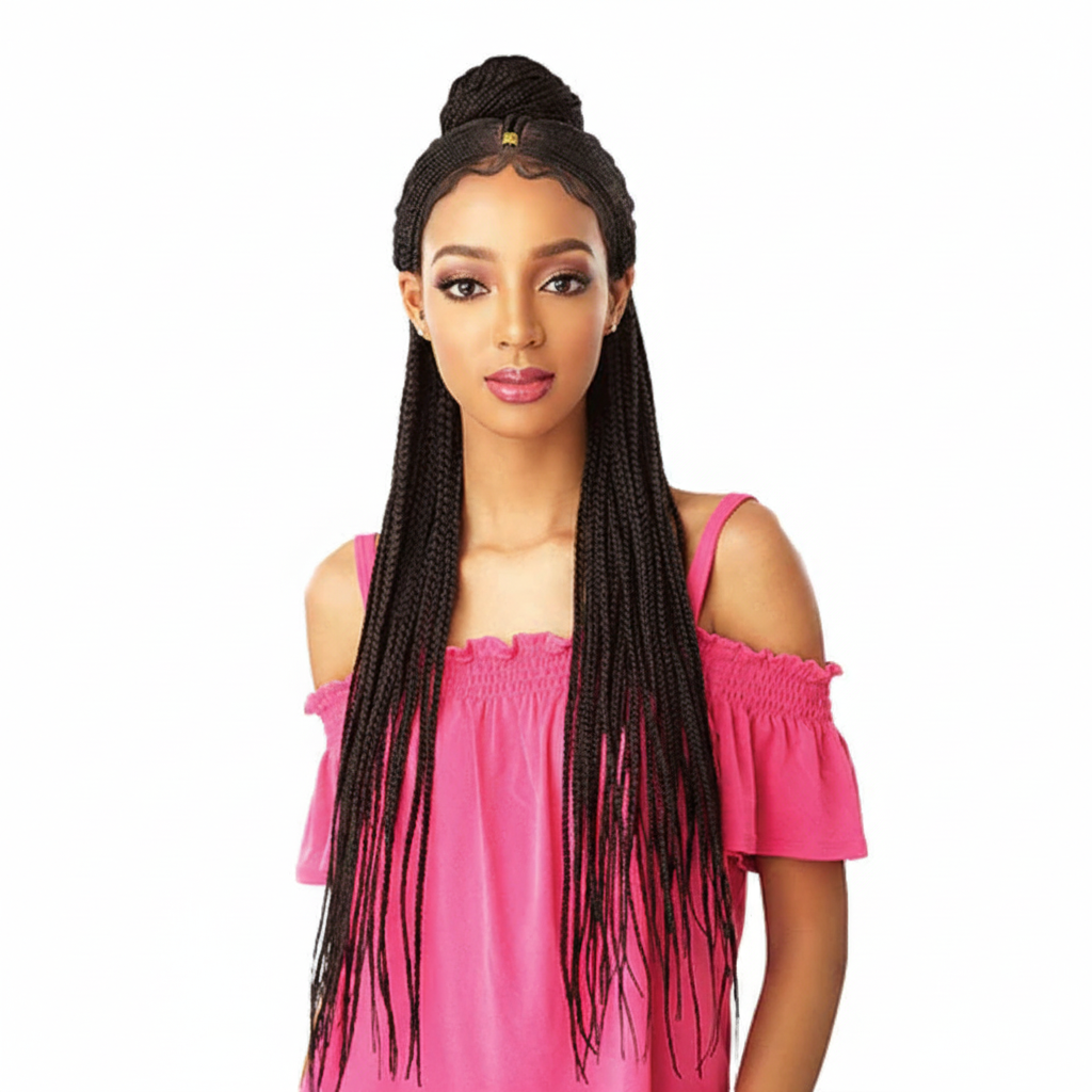 Sensationnel Cloud9 Hand Braided 13x5 Part Swiss Lace Wig - FULANI CORNROW