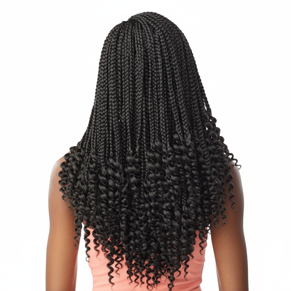 Sensationnel Lulutress Crochet Braids - 3X PRE-LOOPED GODDESS BOX BRAID 18