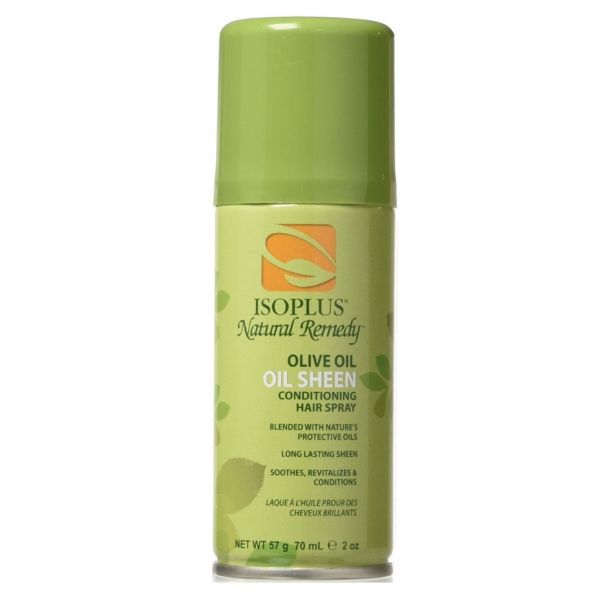 Isoplus Natural Remedy Olive Oil Sheen Spray 2 oz