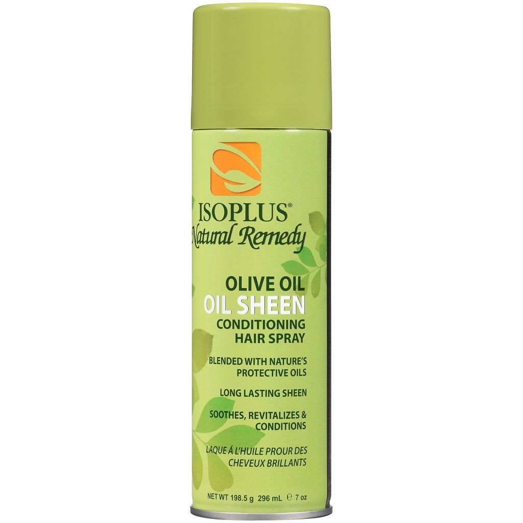 Isoplus Natural Remedy Olive Oil Sheen Spray 7 oz