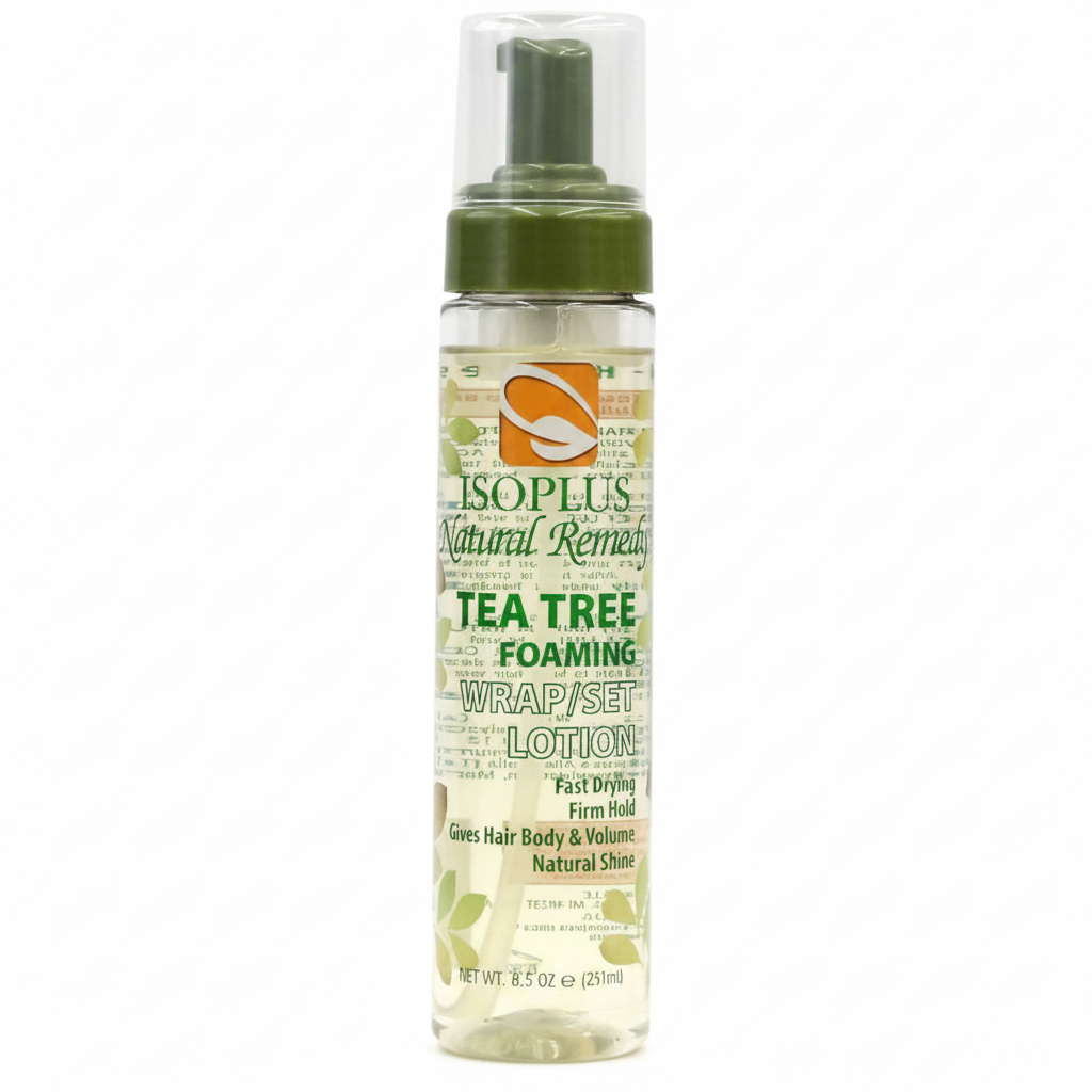 Isoplus Natural Remedy Tea Tree Foaming Wrap/Set Lotion