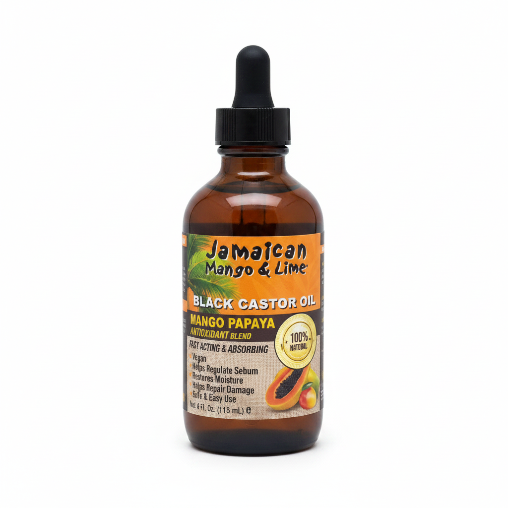 Jamaican Mango & Lime Black Castor Oil Mango Papaya