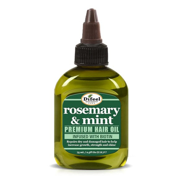 Difeel Rosemary & Mint Premium Hair Oil 2.5 oz