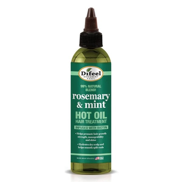 Difeel Rosemary & Mint Hot Oil Hair Treatment 8 oz