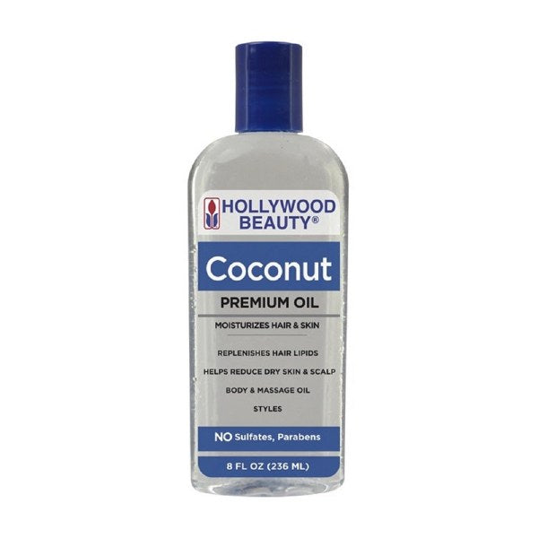 Hollywood Beauty Coconut Premium Oil 8 oz