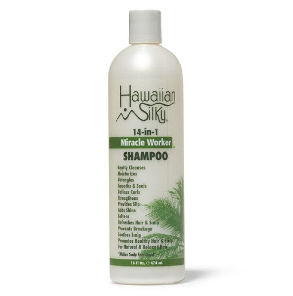 Hawaiian Silky Miracle Worker 14-in-1 Shampoo 16 oz