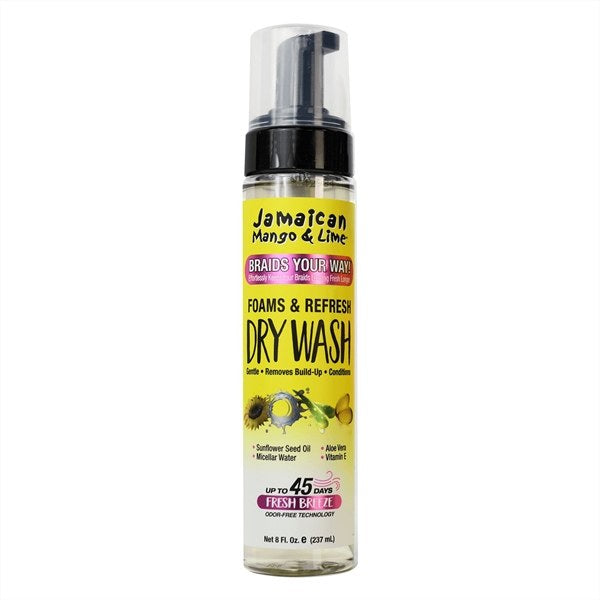 Jamaican Mango & Lime Foams & Refresh Dry Wash 8 oz