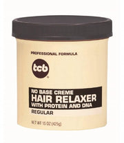 TCB No Base Creme Hair Relaxer - REGULAR 15 oz