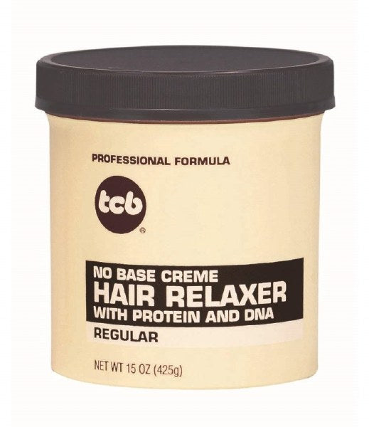 TCB No Base Creme Hair Relaxer - REGULAR 15 oz