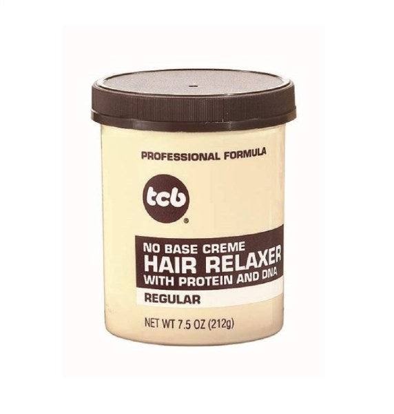TCB No Base Creme Hair Relaxer - REGULAR 7.5 oz
