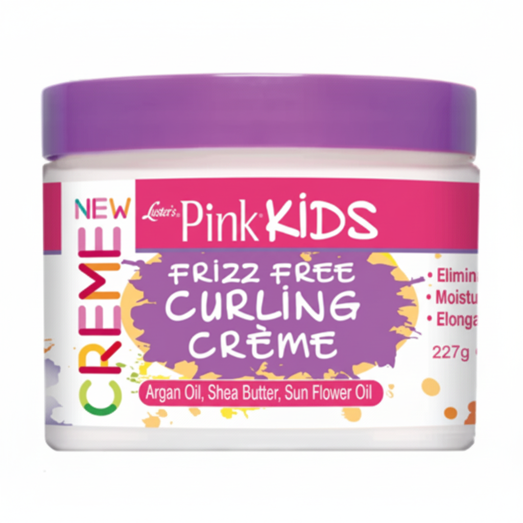 Luster's Pink Kids Frizz Free Curling Creme