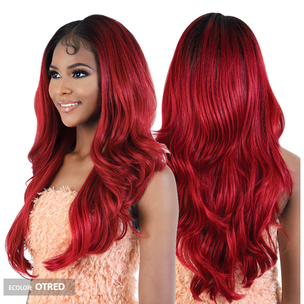 Motown Tress Synthetic Hair HD Invisible 13X6 Lace Faux Skin Wig - LS136.LILY