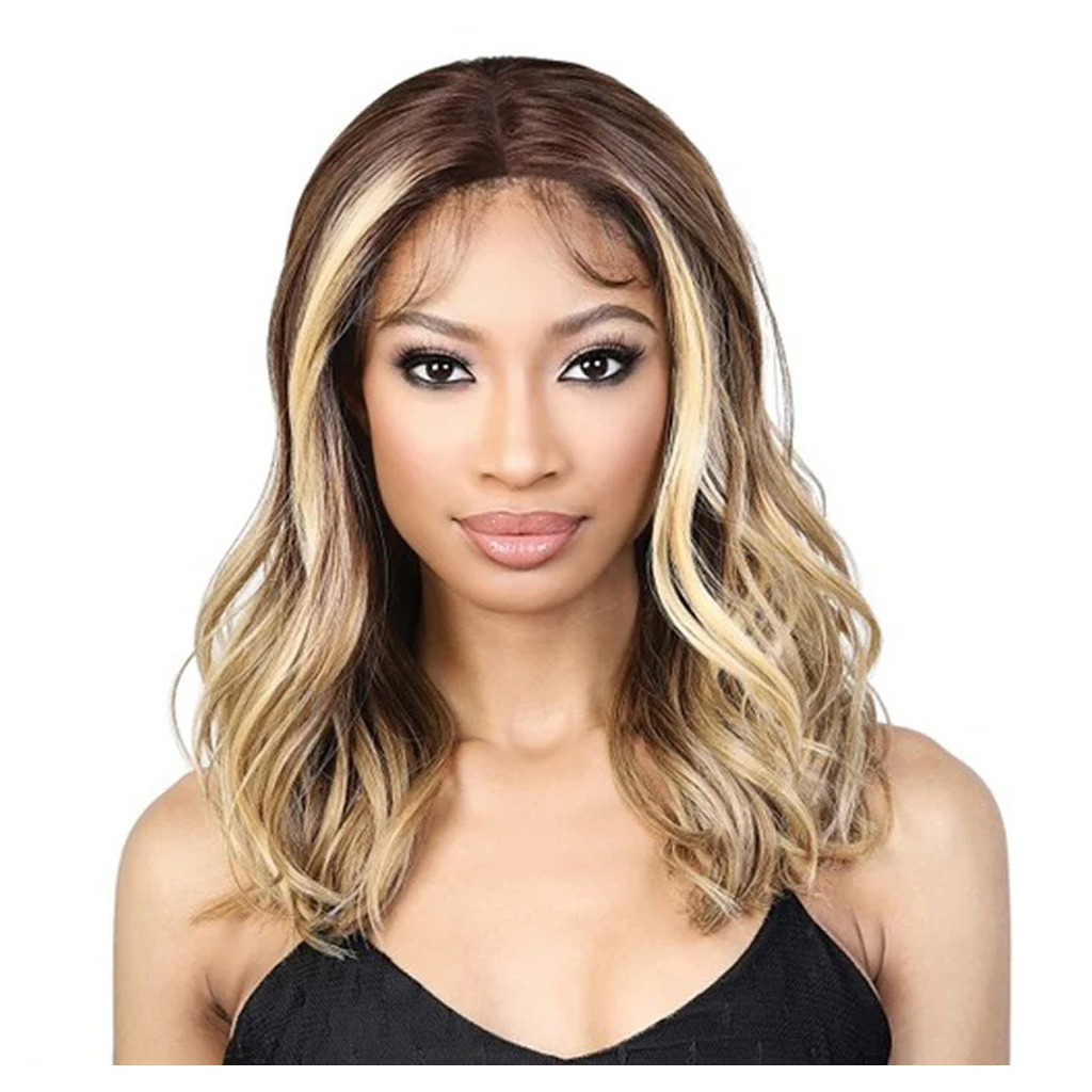 Motown Tress Seduction Synthetic Lace Deep Part Wig - LP.RILEY