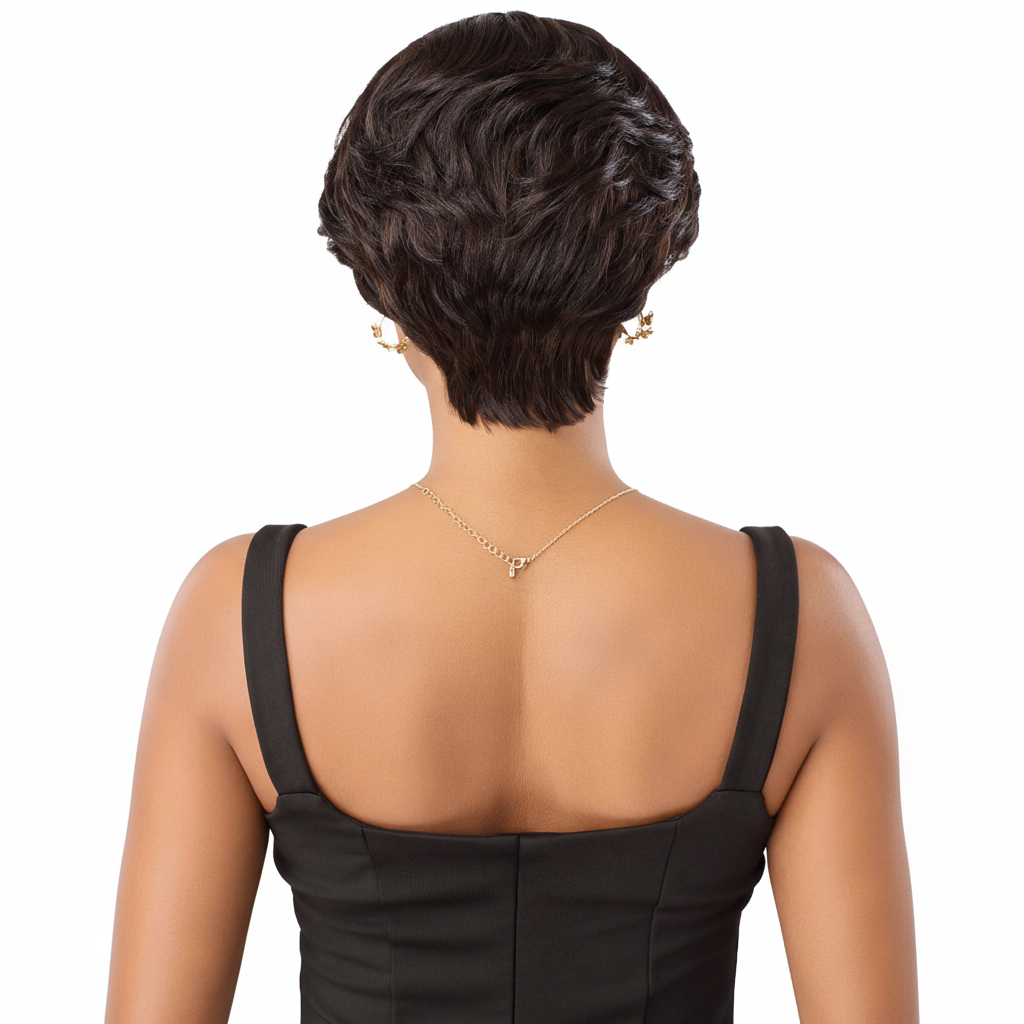 Natural brown wig back view - 1024x1024