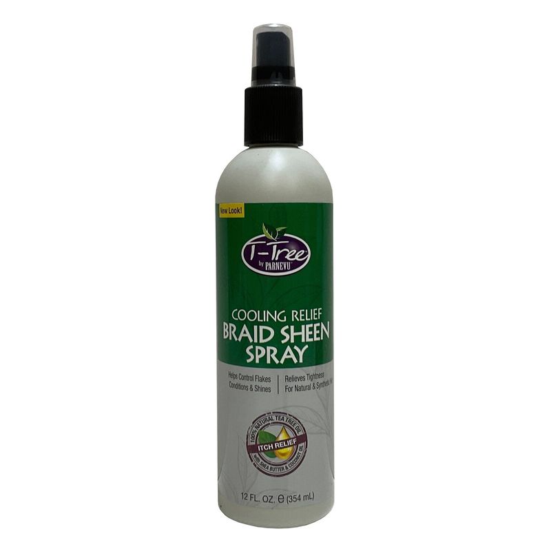 T-Tree Cooling Relief Braid Sheen Spray 12 oz