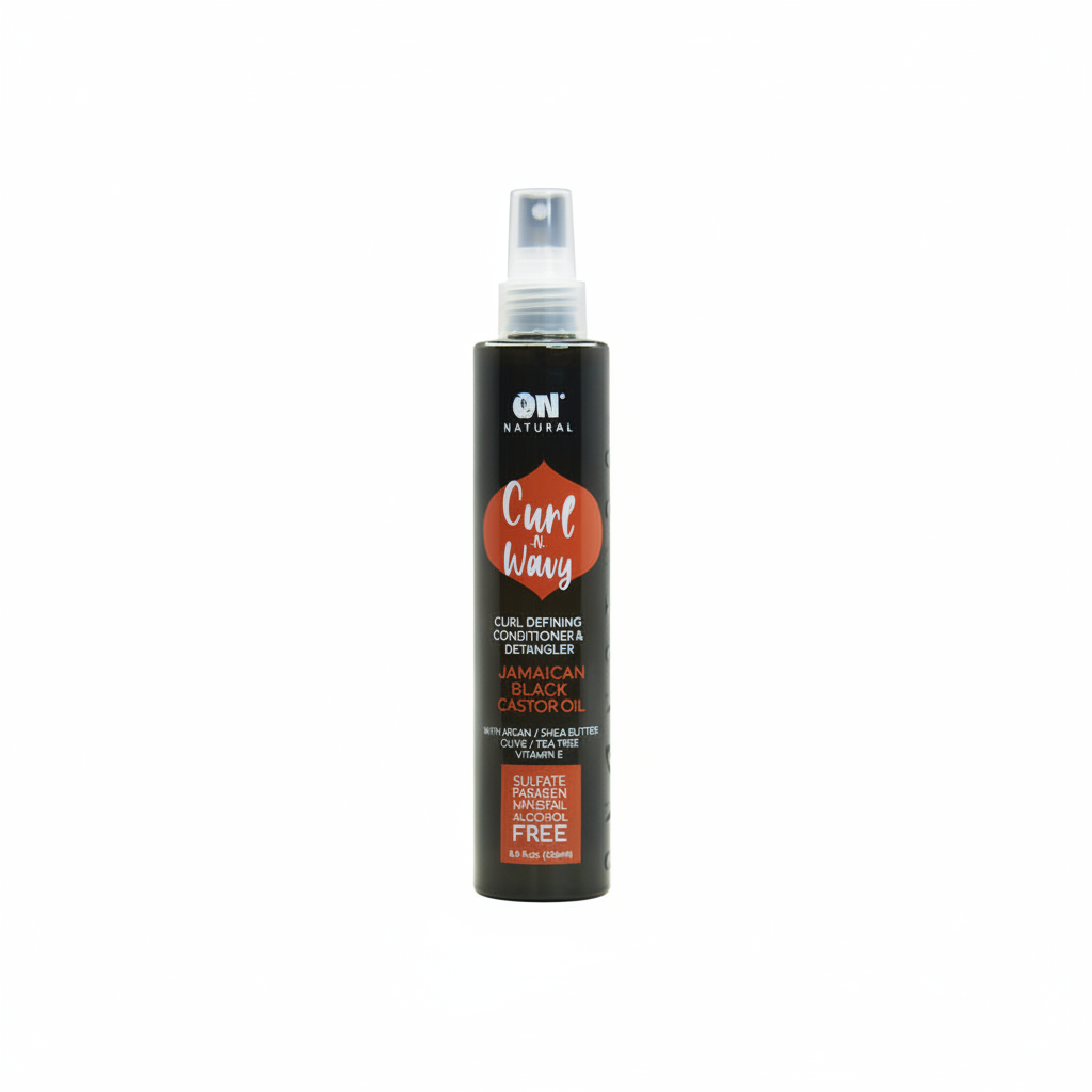 ON Natural Curl-N-Wavy Jamaican Black Castor Oil