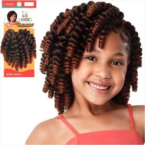 Outre Synthetic Xpression Braids LiL Looks BOUNCY WAND 5