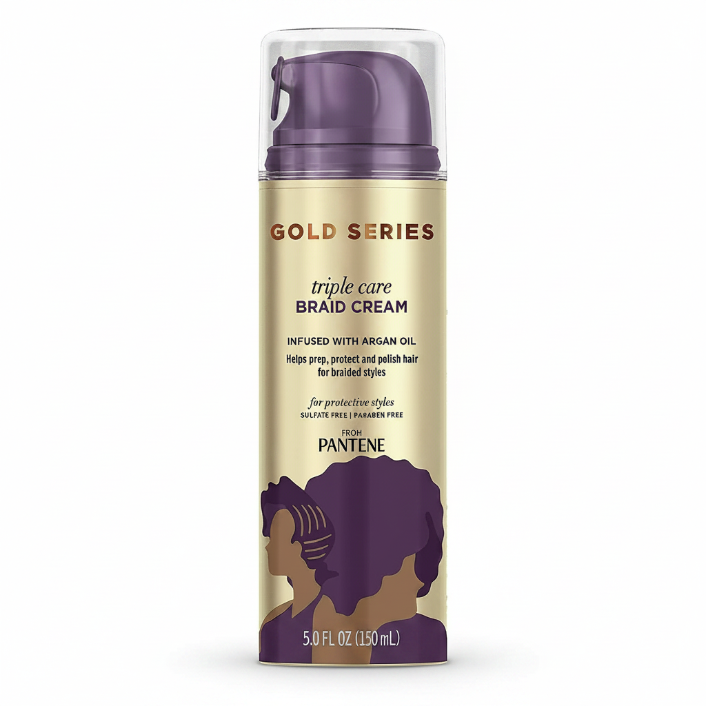 Pantene Gold Series Triple Care Braid Cream