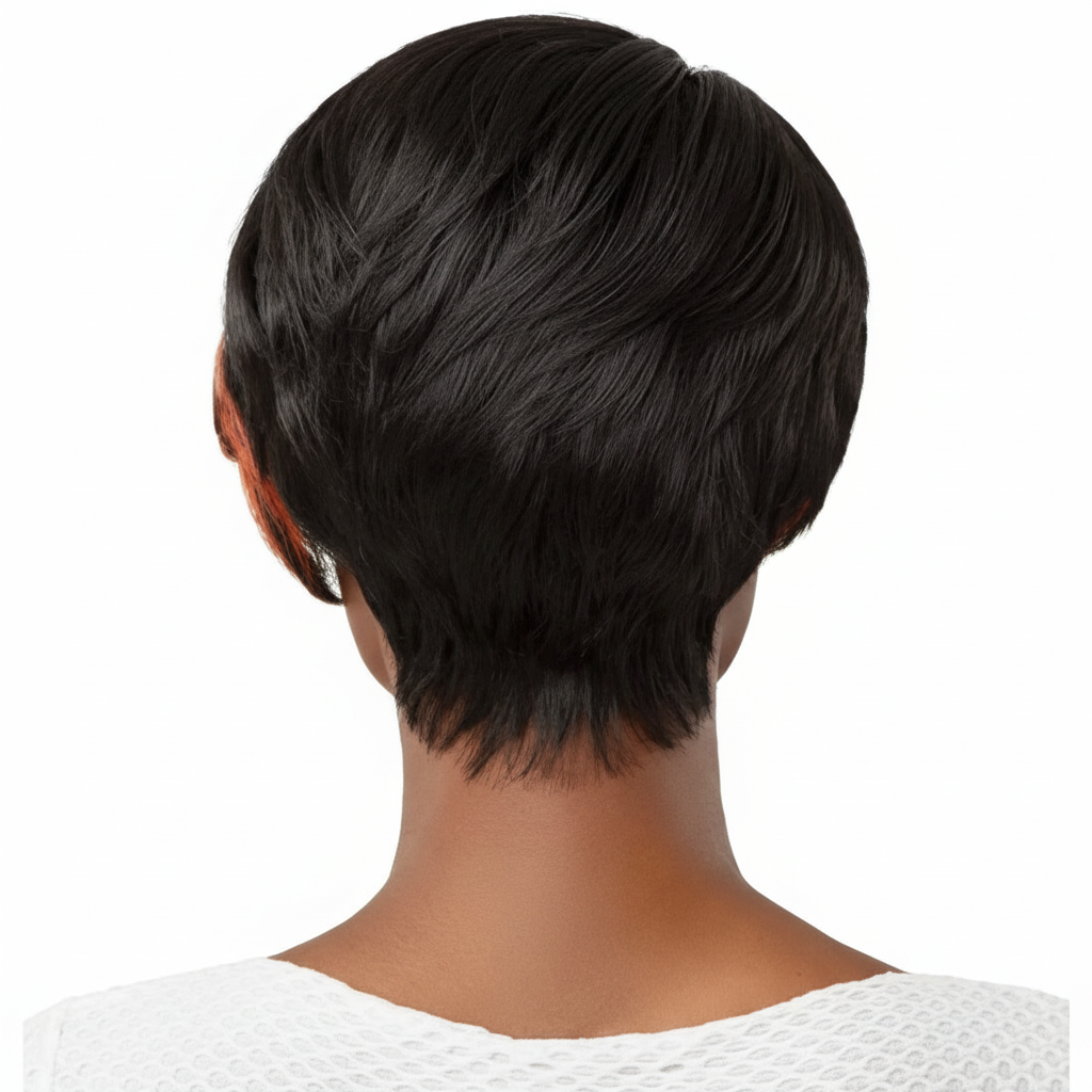 Resized back view