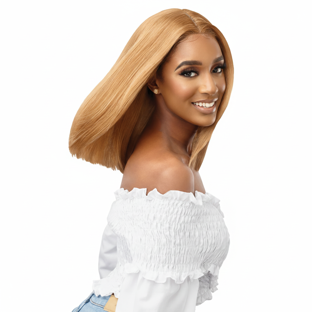 Resized wig product image - side view