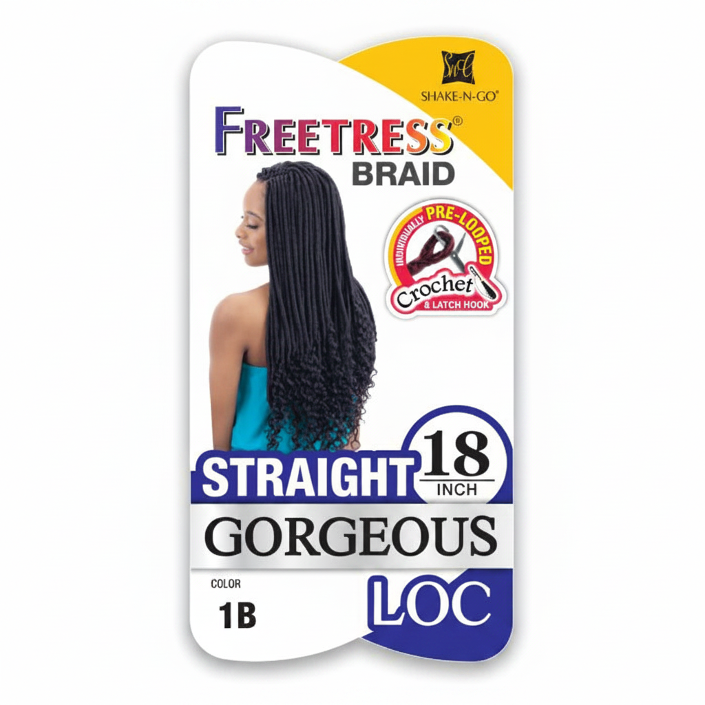 Straight Gorgeous Loc 18" Packaging