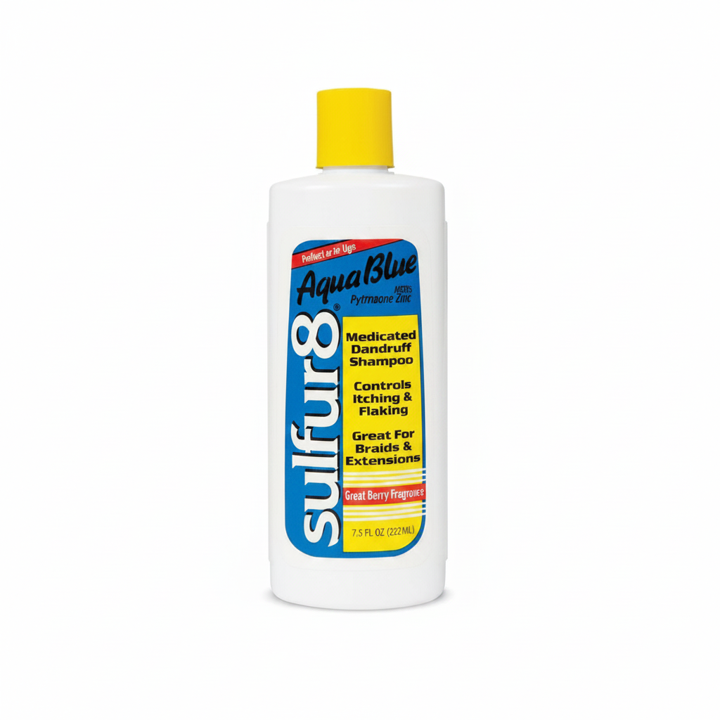 Sulfur8 Aqua Blue Medicated Dandruff Shampoo