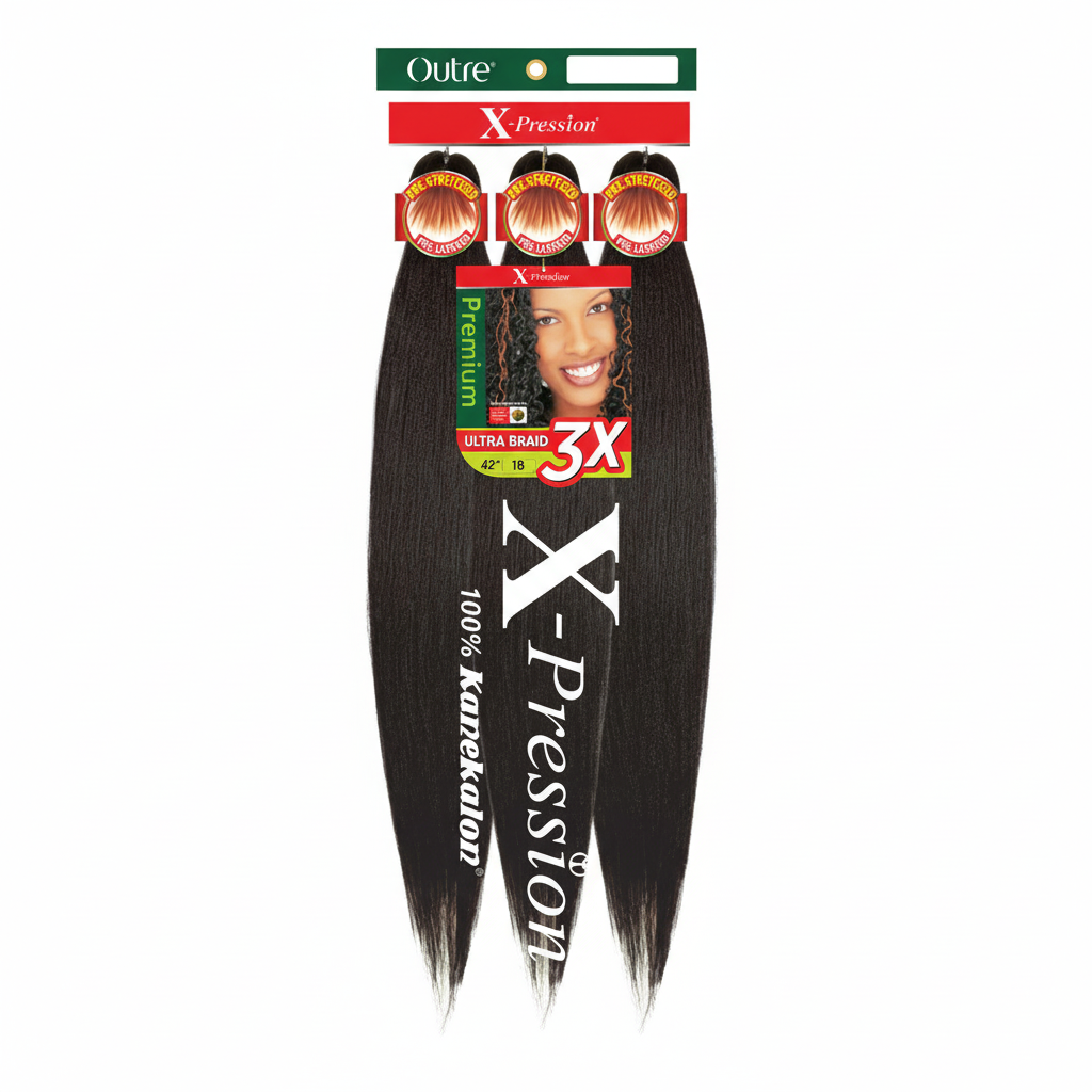 Outre Synthetic X-Pression Pre-Stretched Braid 3X 42