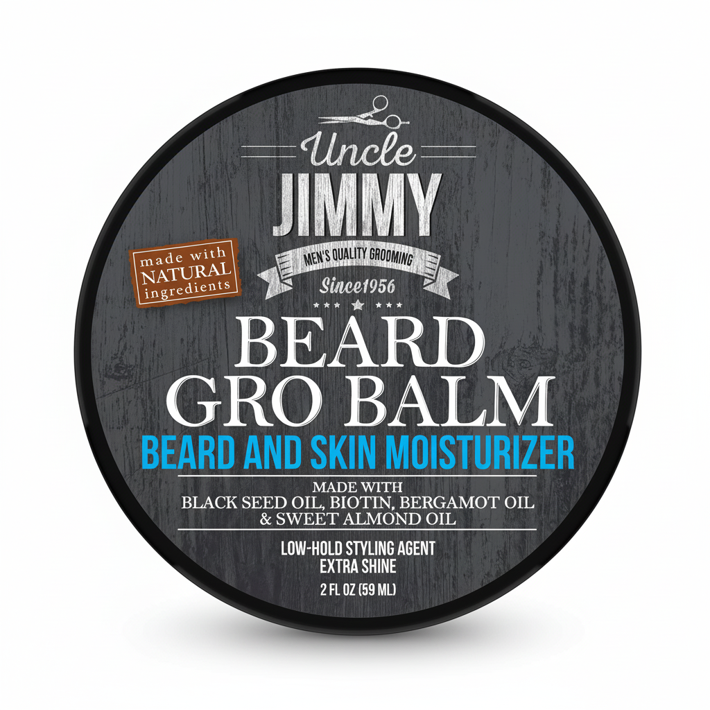 Uncle Jimmy Beard Gro Balm - Top