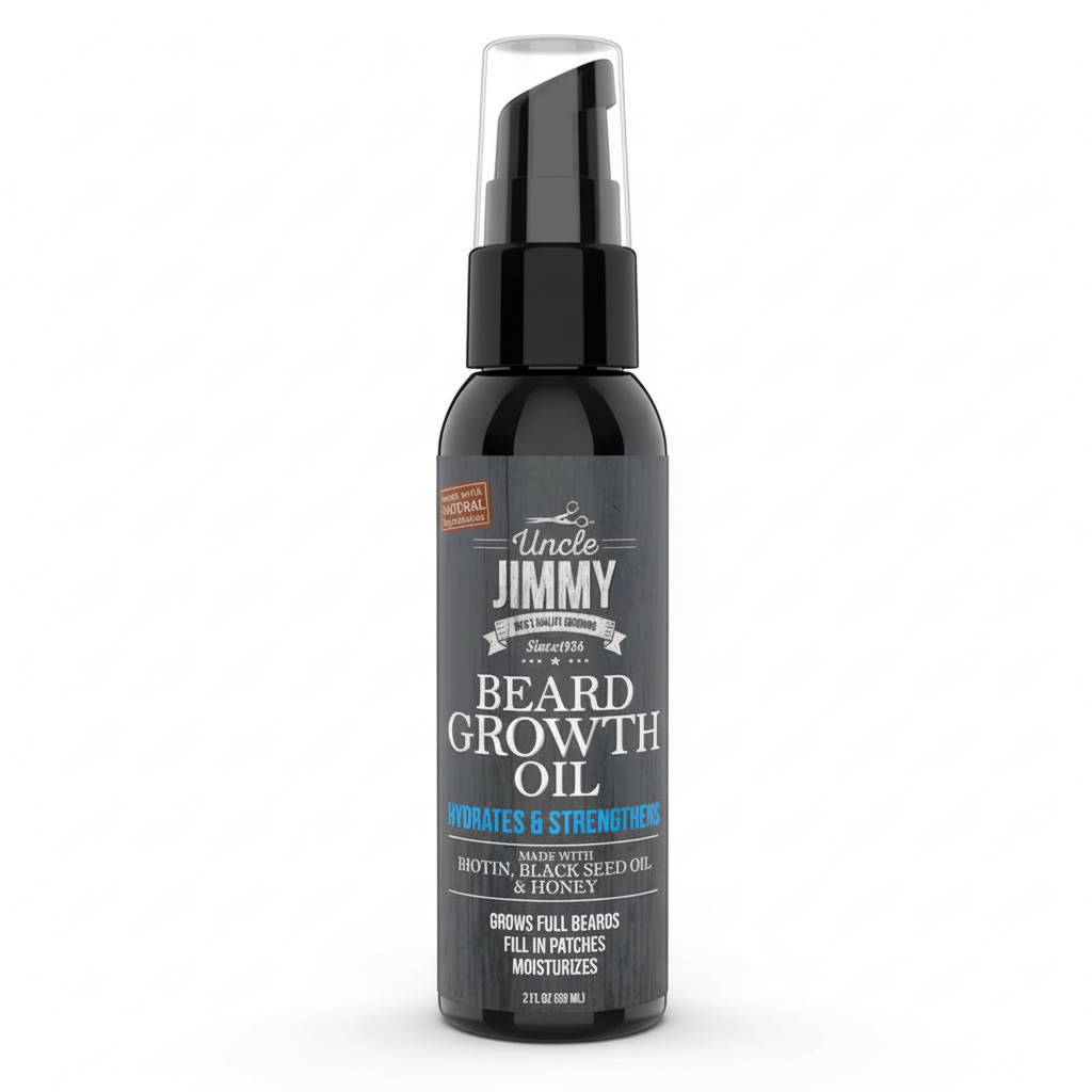 Uncle Jimmy Beard Growth Oil