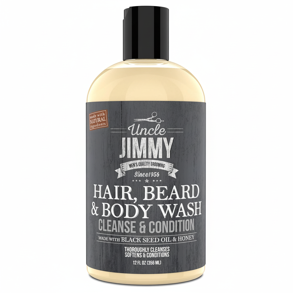 Uncle Jimmy Hair, Beard & Body Wash
