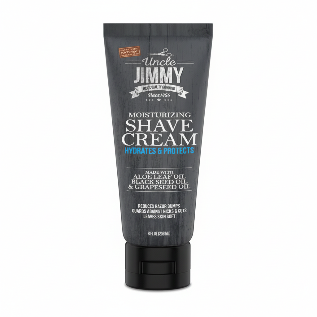 Uncle Jimmy Moisturizing Shave Cream