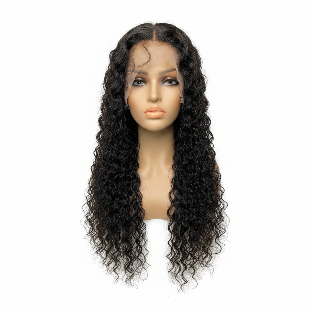 Water Wave Natural 28" Lace Wig