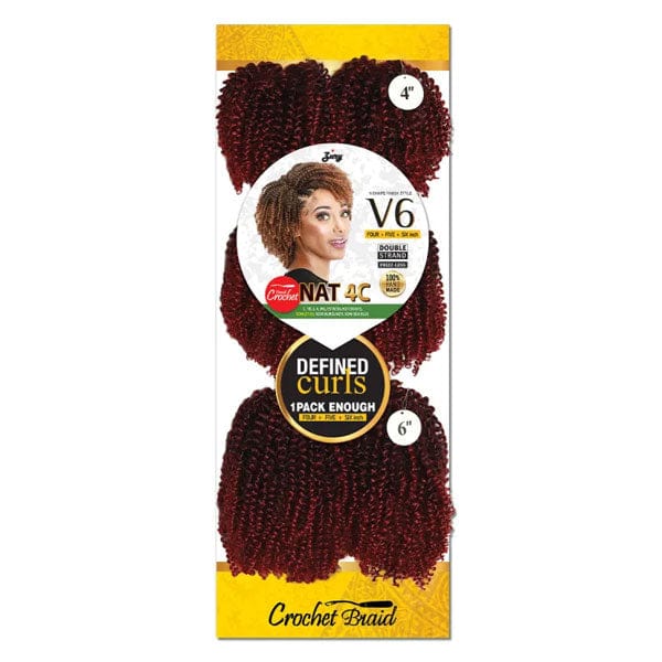 Zury Sis Synthetic Crochet Braid - V6 NAT 4C