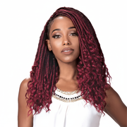 Zuryloc Deep Curl Burgundy - Model