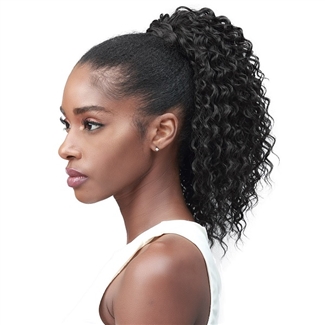 Bobbi Boss Human Hair Blend Tress Up Ponytail - Mod003 Water Wave 14