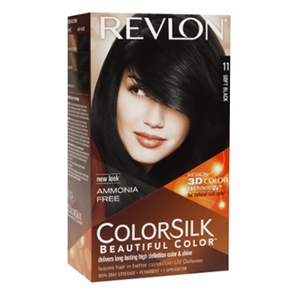 Revlon ColorSilk Hair Color 11 Soft Black