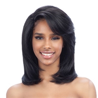 Model Model Synthetic Extreme Side L Part Wig Rex