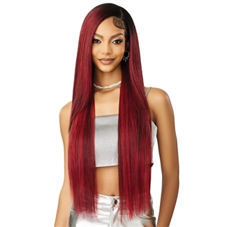 Outre Synthetic Melted Hairline Swirlista HD Lace Front Wig