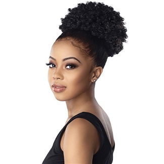 puff afro sensationnel synthetic pony instant curly